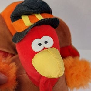 Vtg Thanksgiving Turkey Plush
